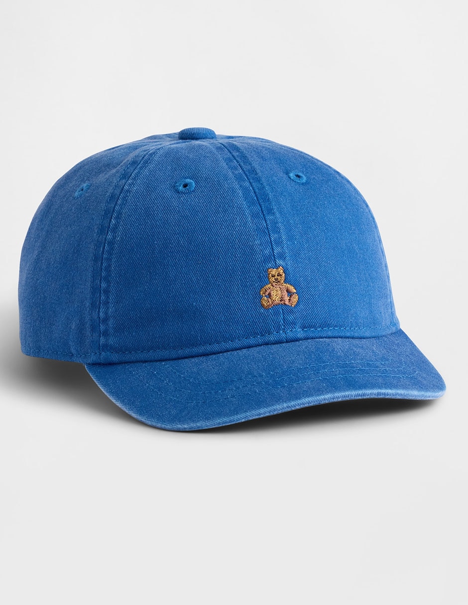Gorra visera semicurva velcro para niño