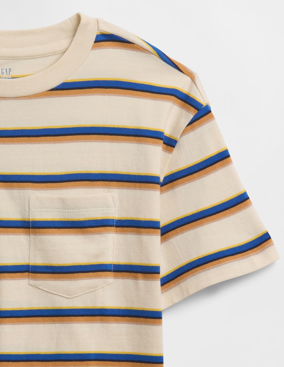 Playera manga corta para niño