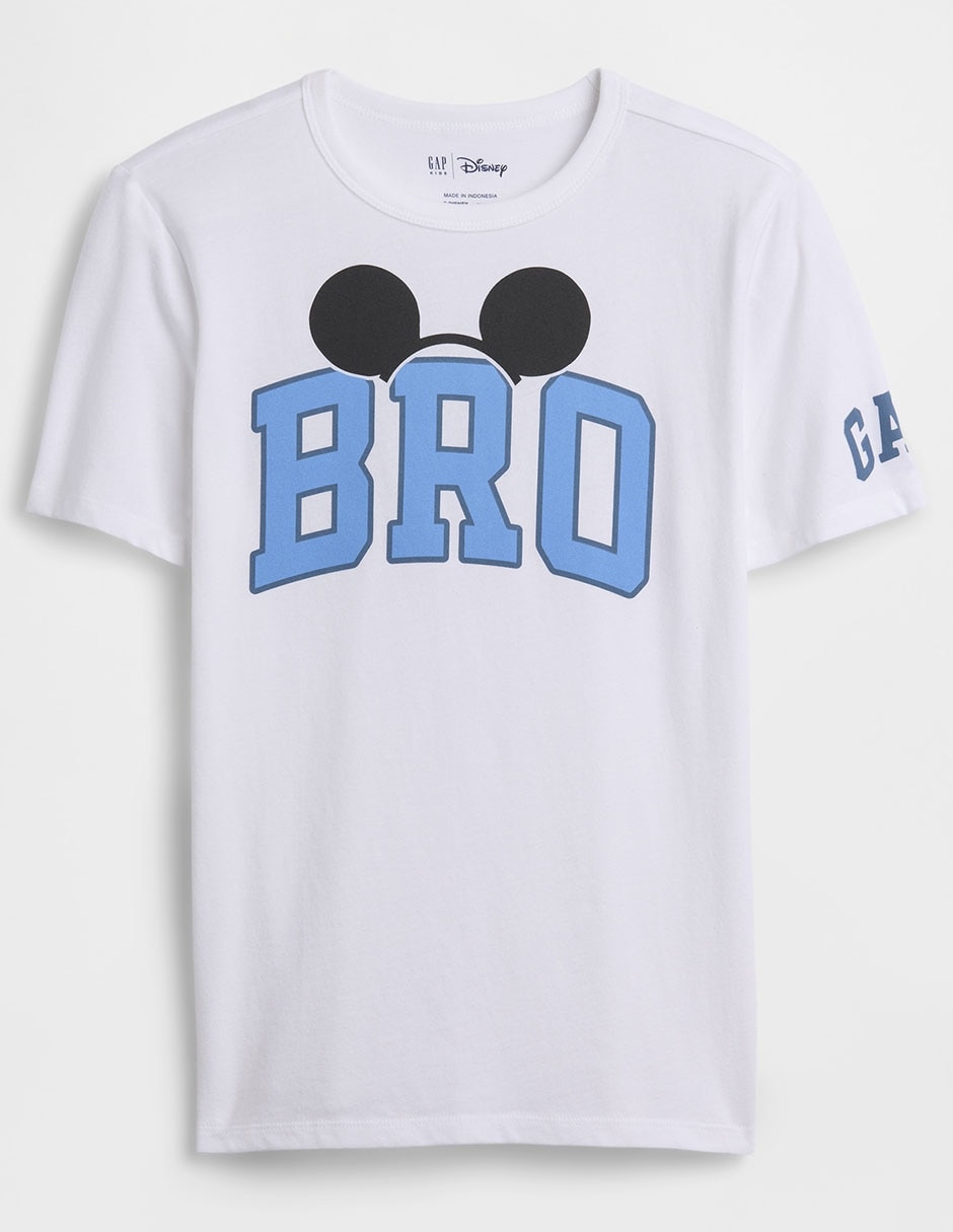 Playera Mickey Mouse Disney manga corta para niño Playera Mickey Mouse Disney manga corta para niño