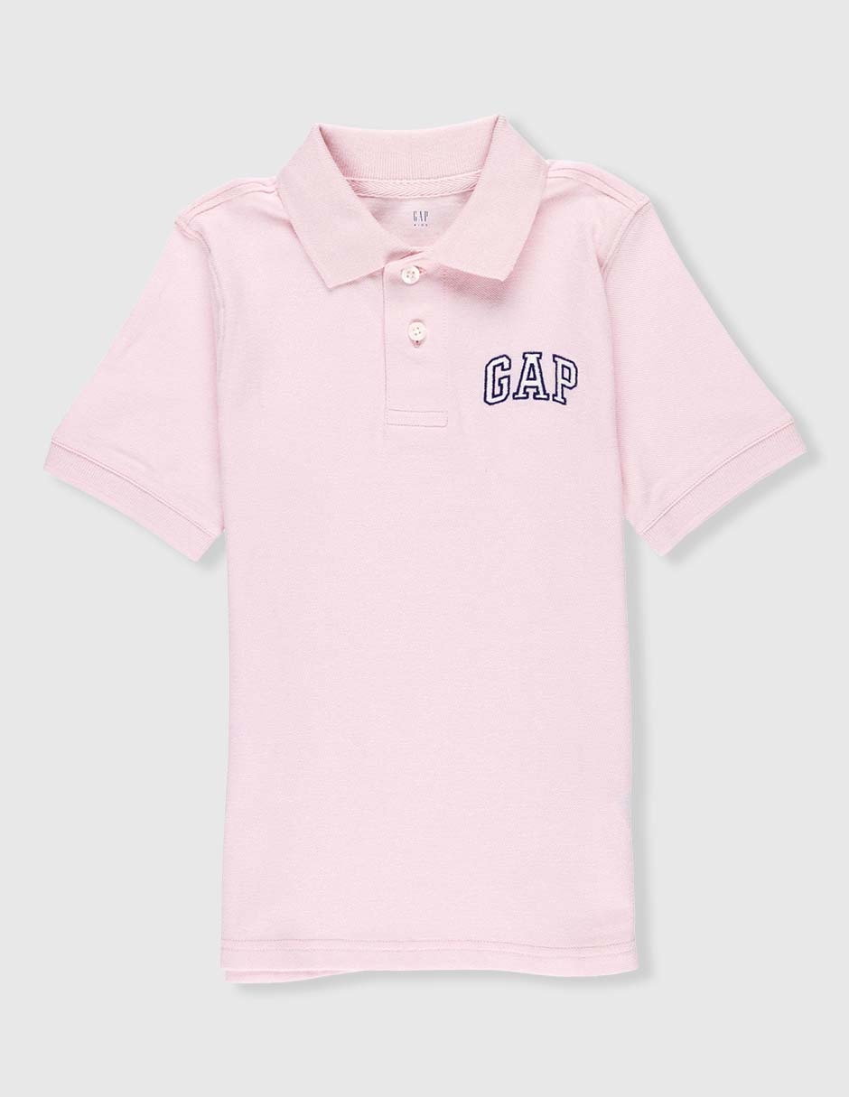 Playera tipo polo para niño