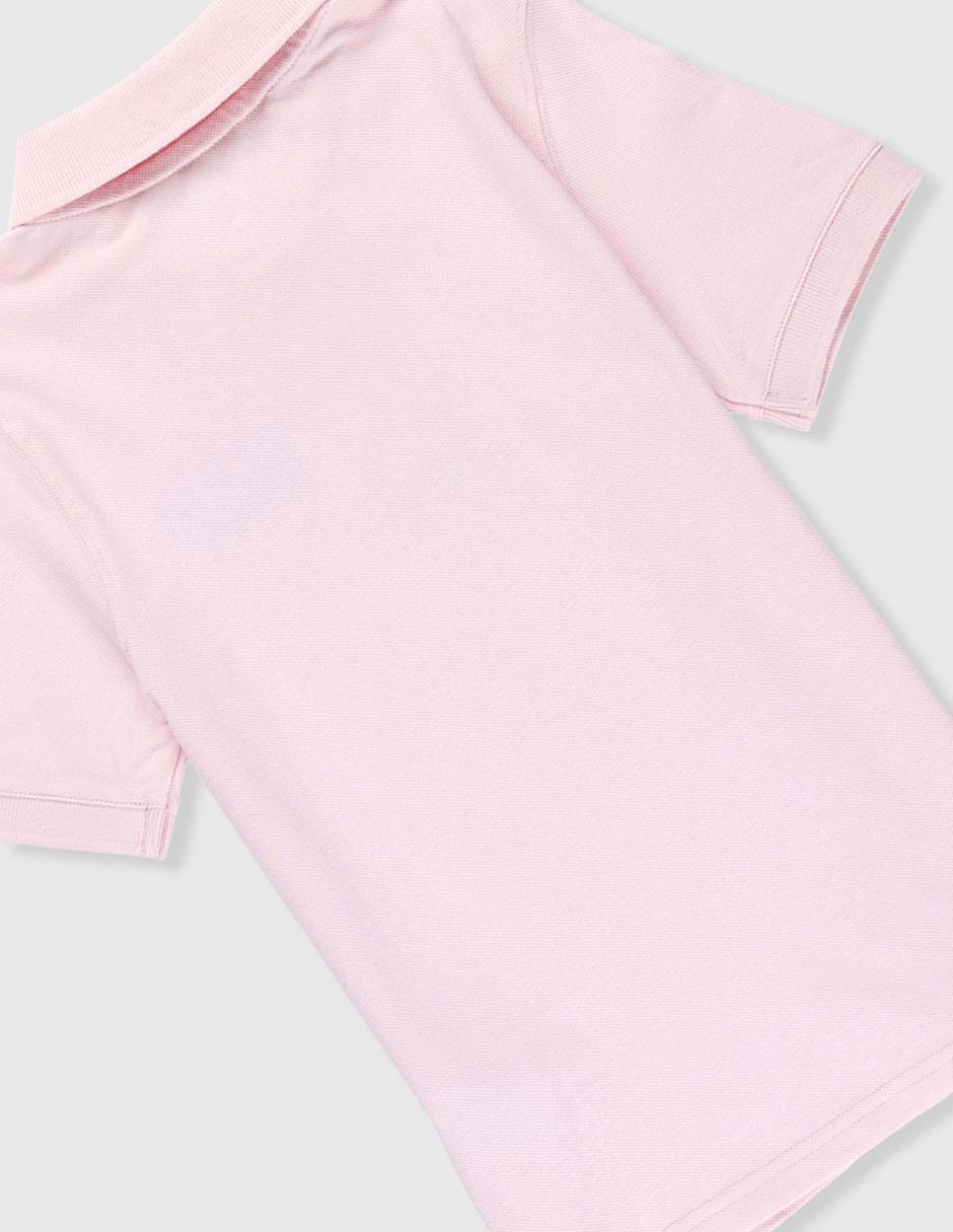 Playera tipo polo para niño