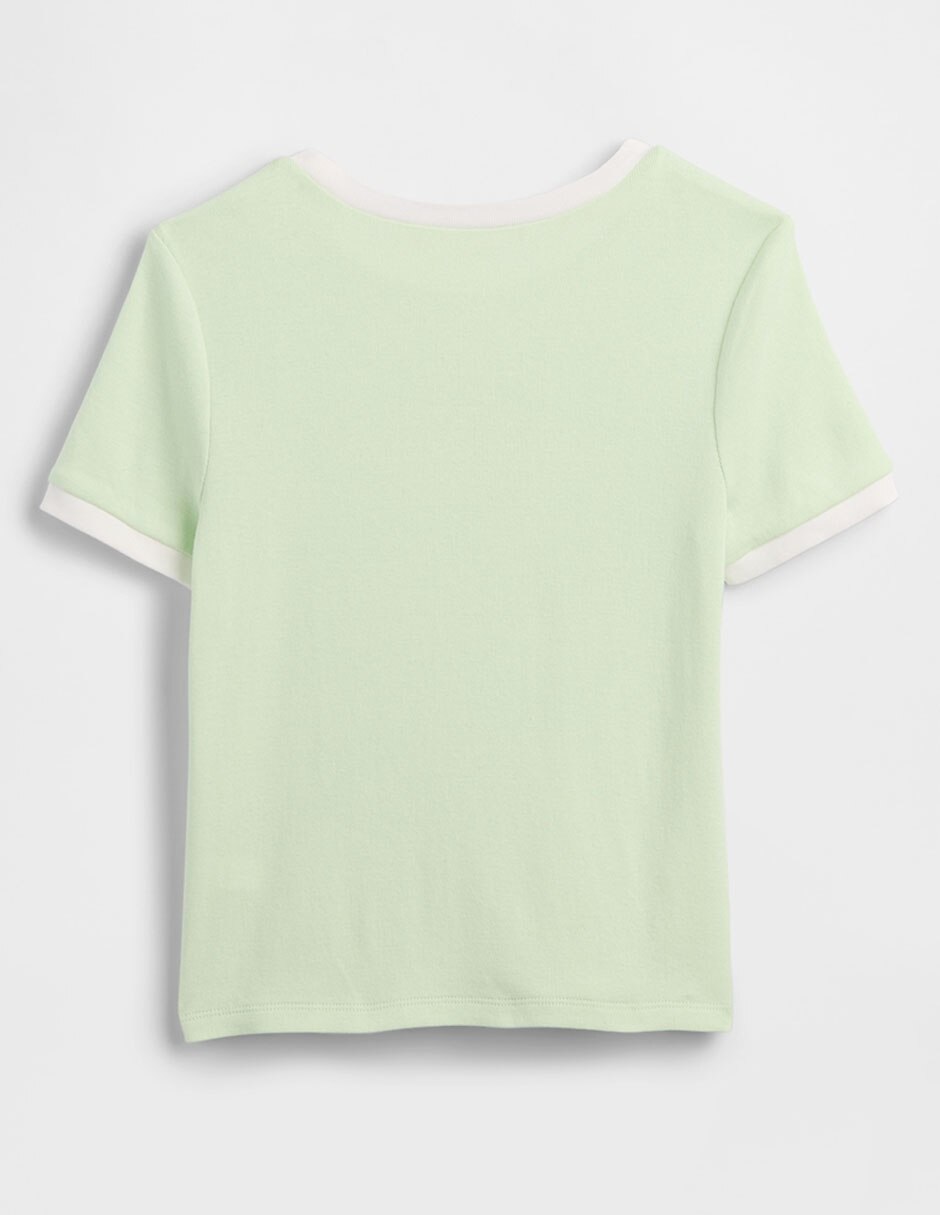Playera manga corta para niña 4