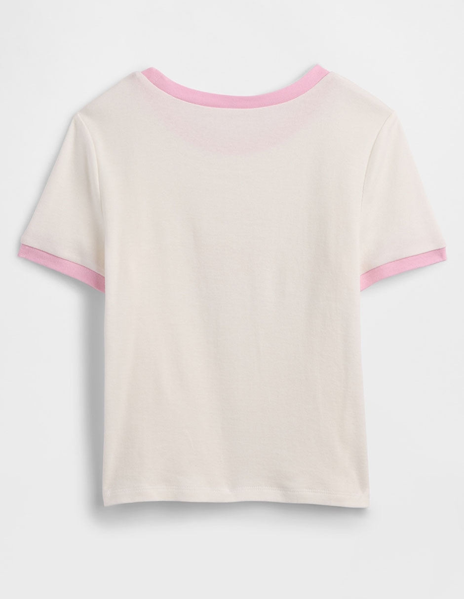 Playera manga corta para niña 2