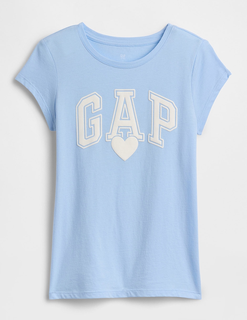 Playera manga corta para niña
