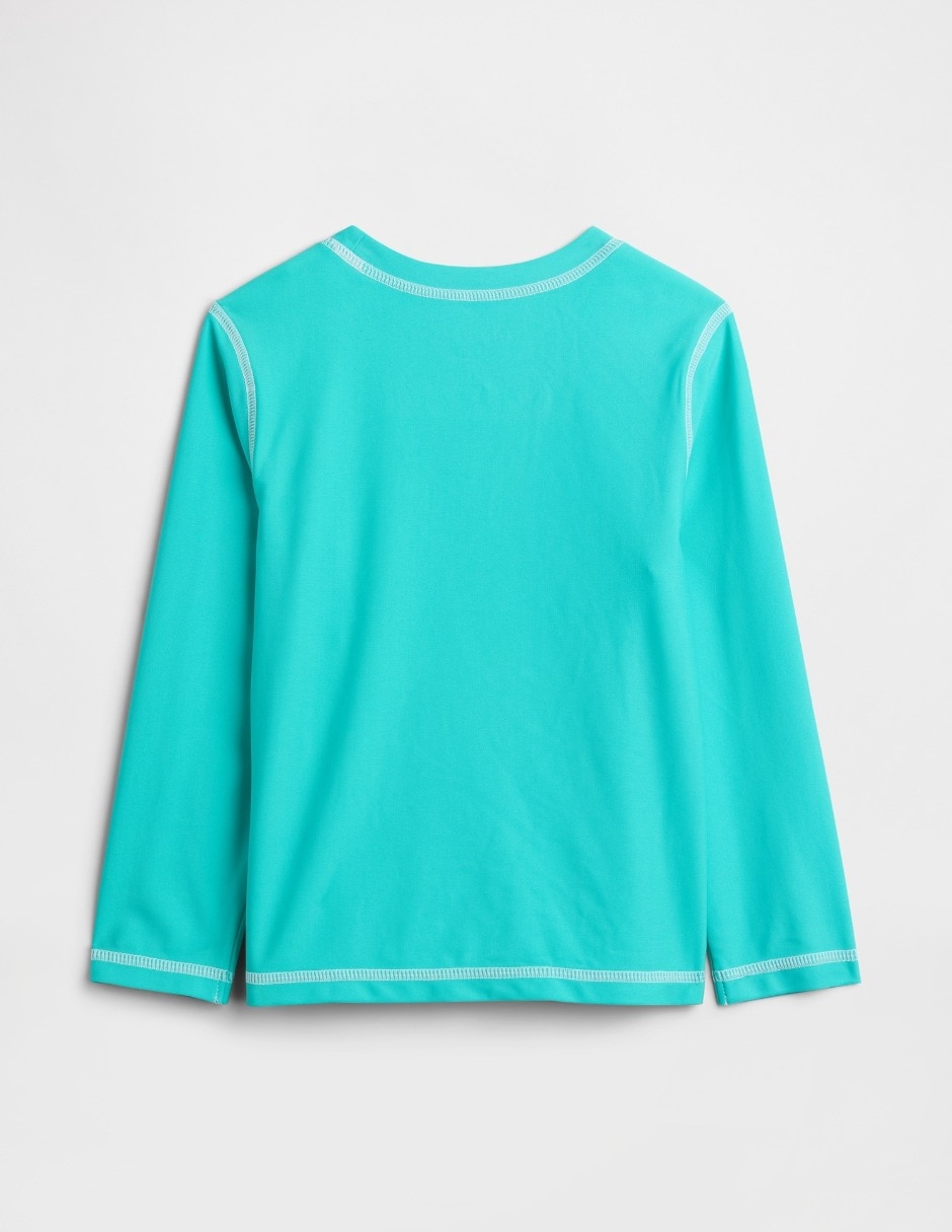 Rashguard estampado gráfico para niño