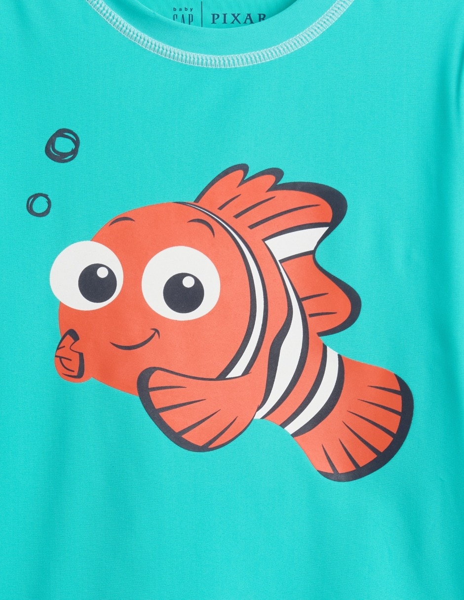 Rashguard estampado gráfico para niño