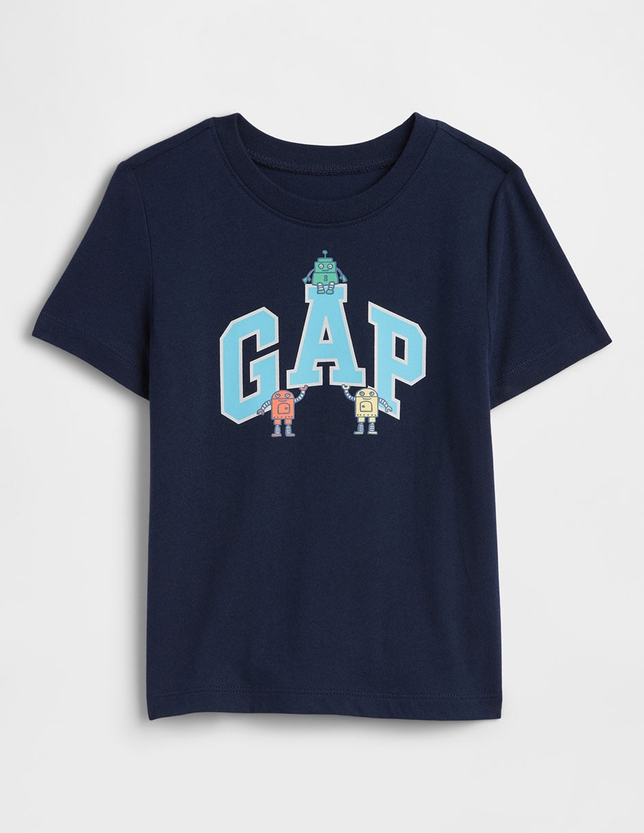 Playera manga al codo para bebé niño Playera manga al codo para bebé niño