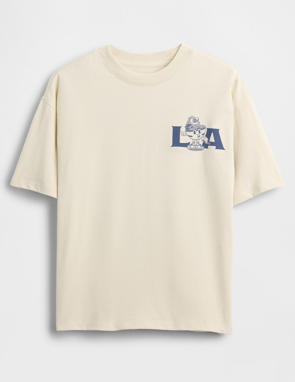 Playera manga corta para niño Playera manga corta para niño