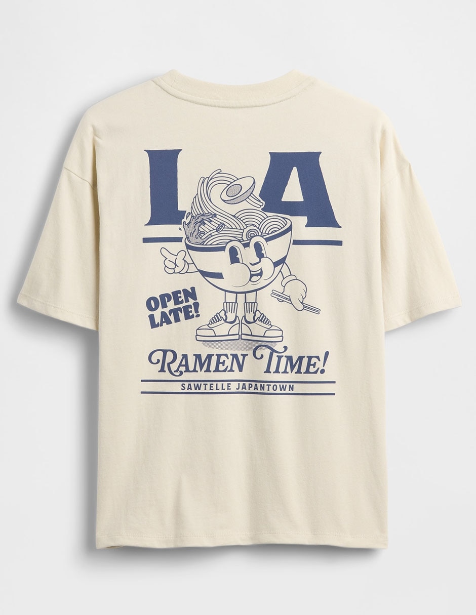 Playera manga corta para niño
