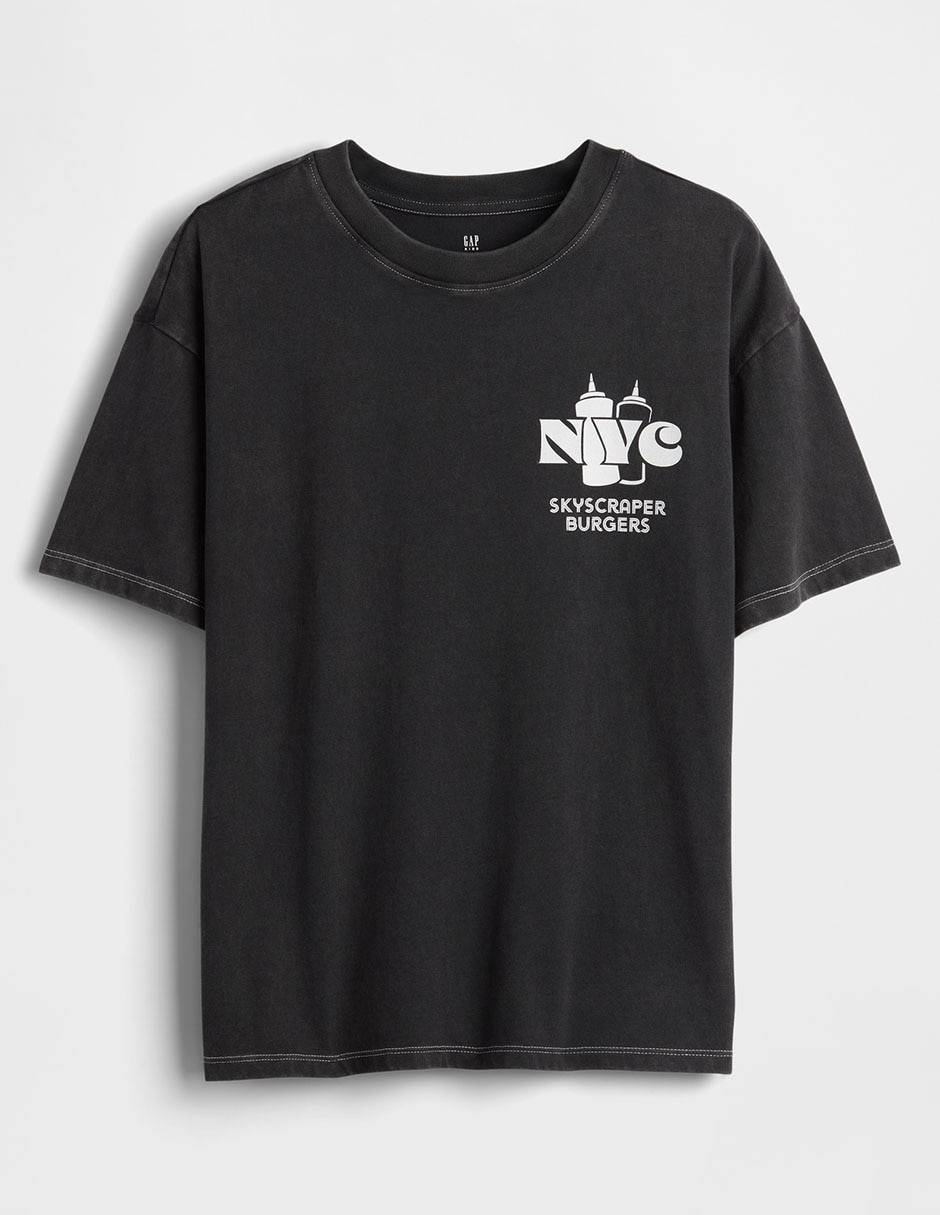 Playera manga corta para niño Playera manga corta para niño