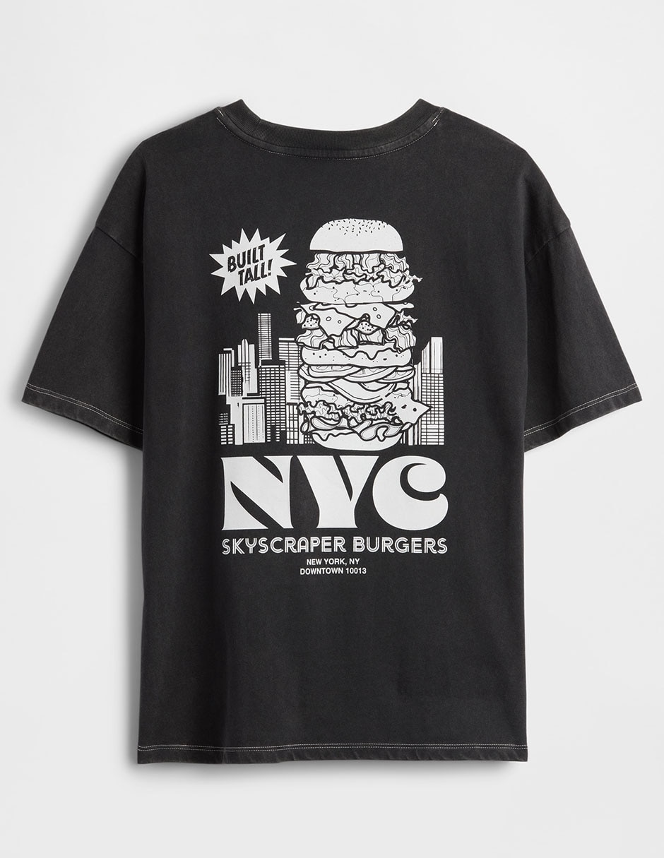Playera manga corta para niño