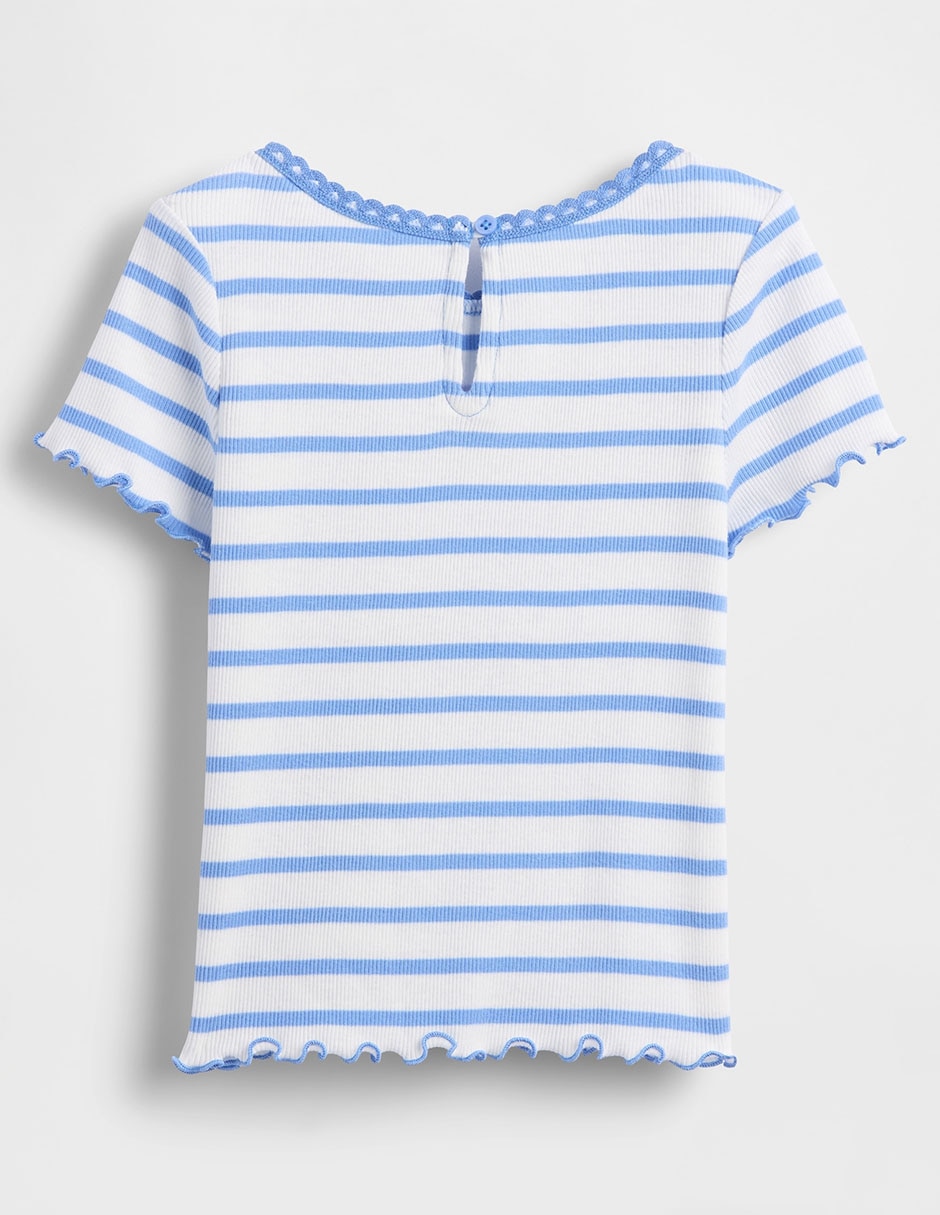 Playera manga corta para bebé niña