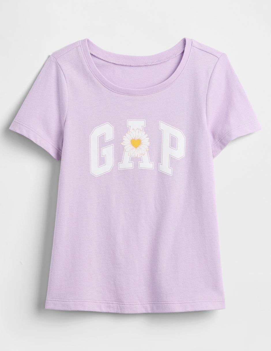 Playera manga corta para bebé niña