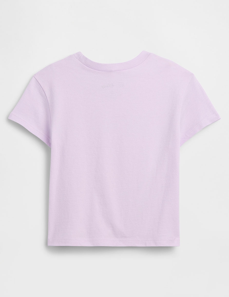 Playera Elsa manga corta para bebé niña