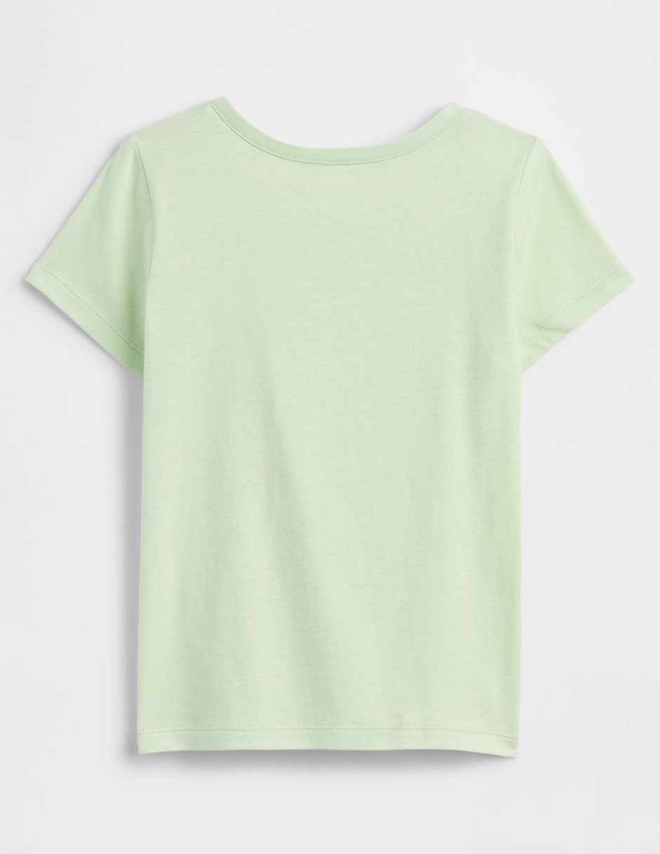 Playera manga corta para bebé niña