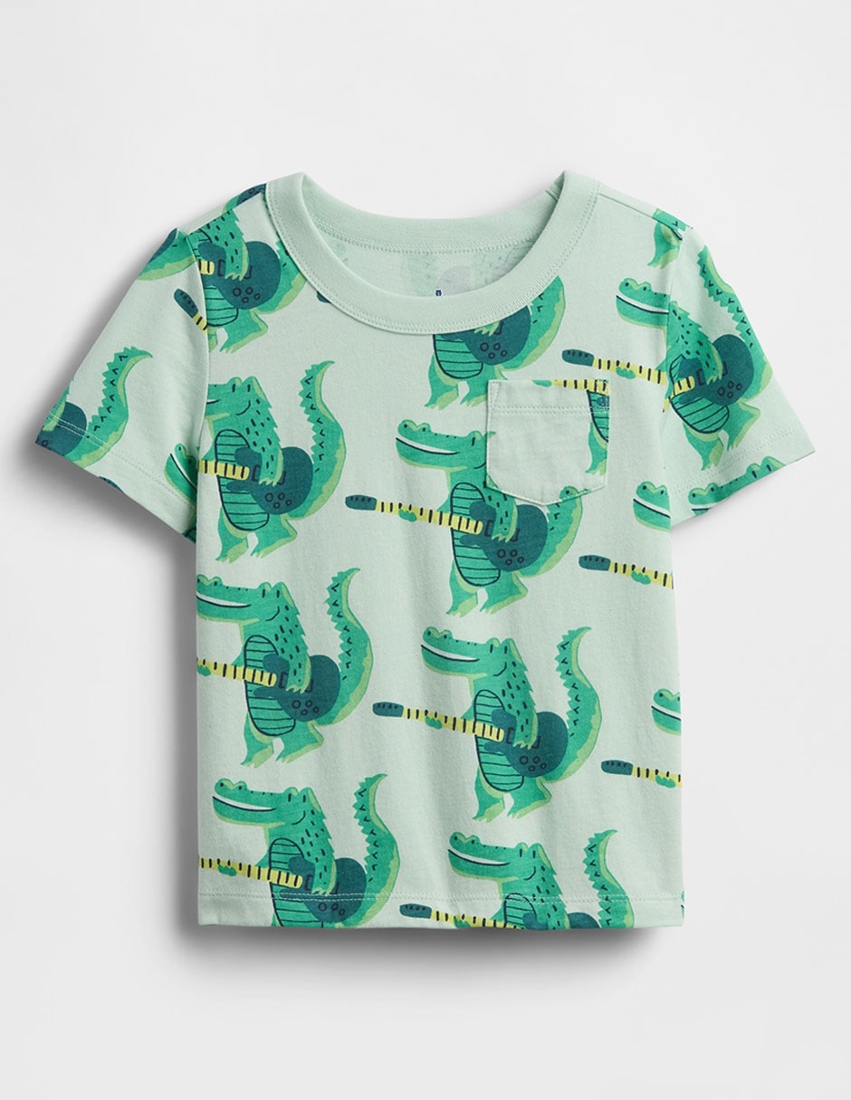 Playera manga corta para bebé niño