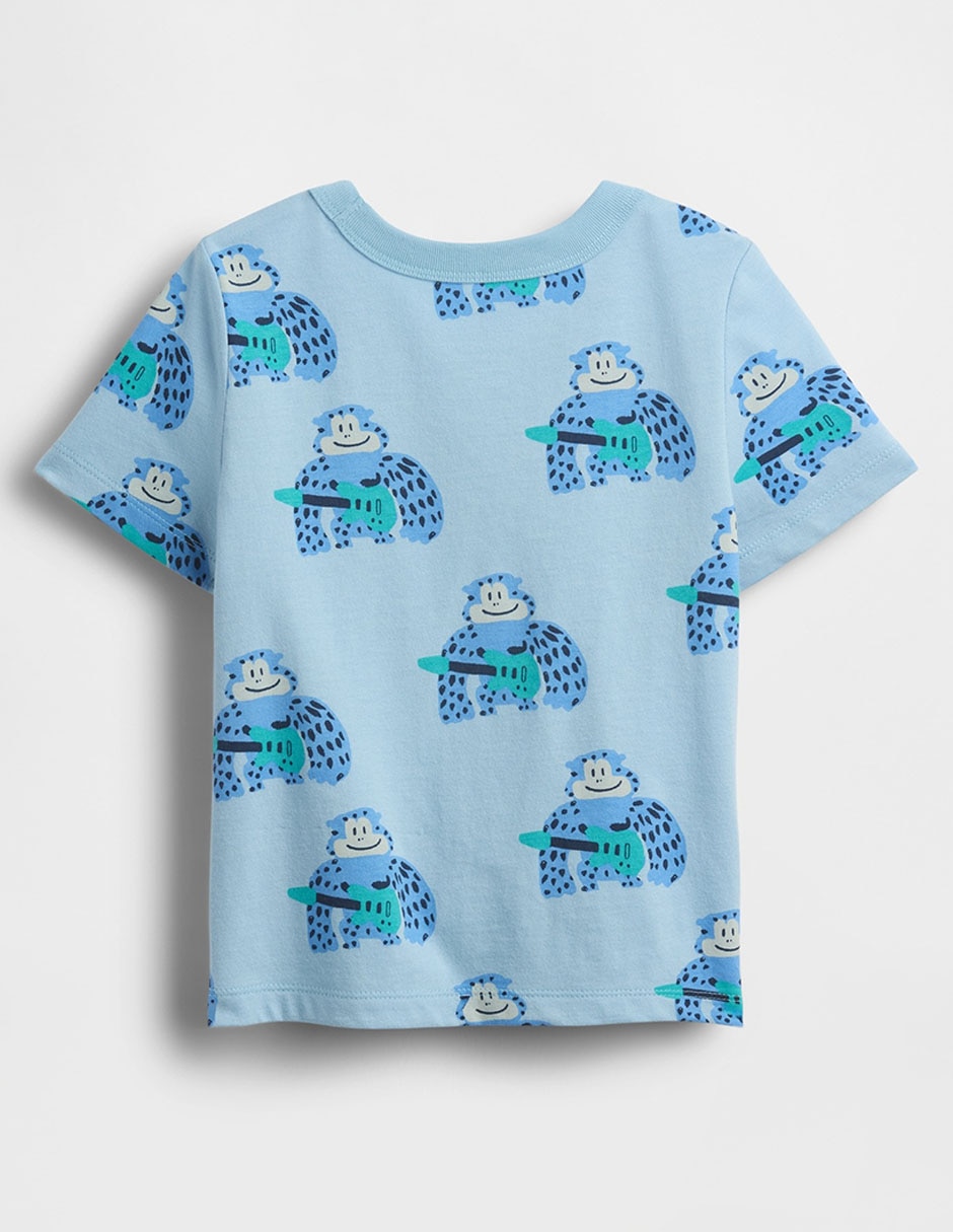 Playera manga corta para bebé niño