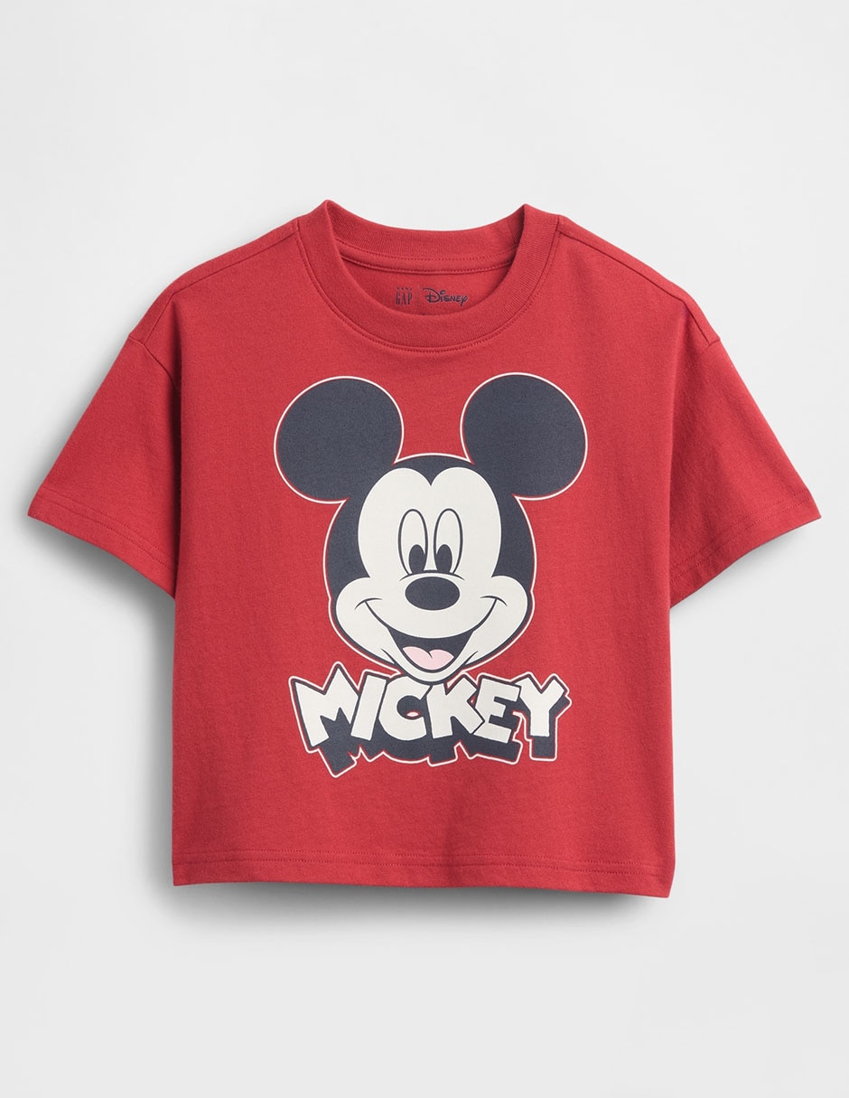 Playera Mickey manga corta para bebé niño