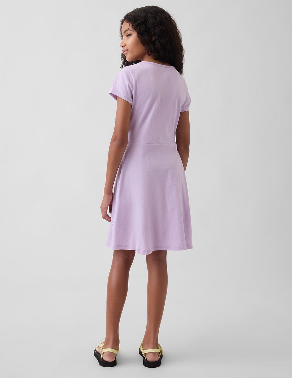 Vestido regular niña