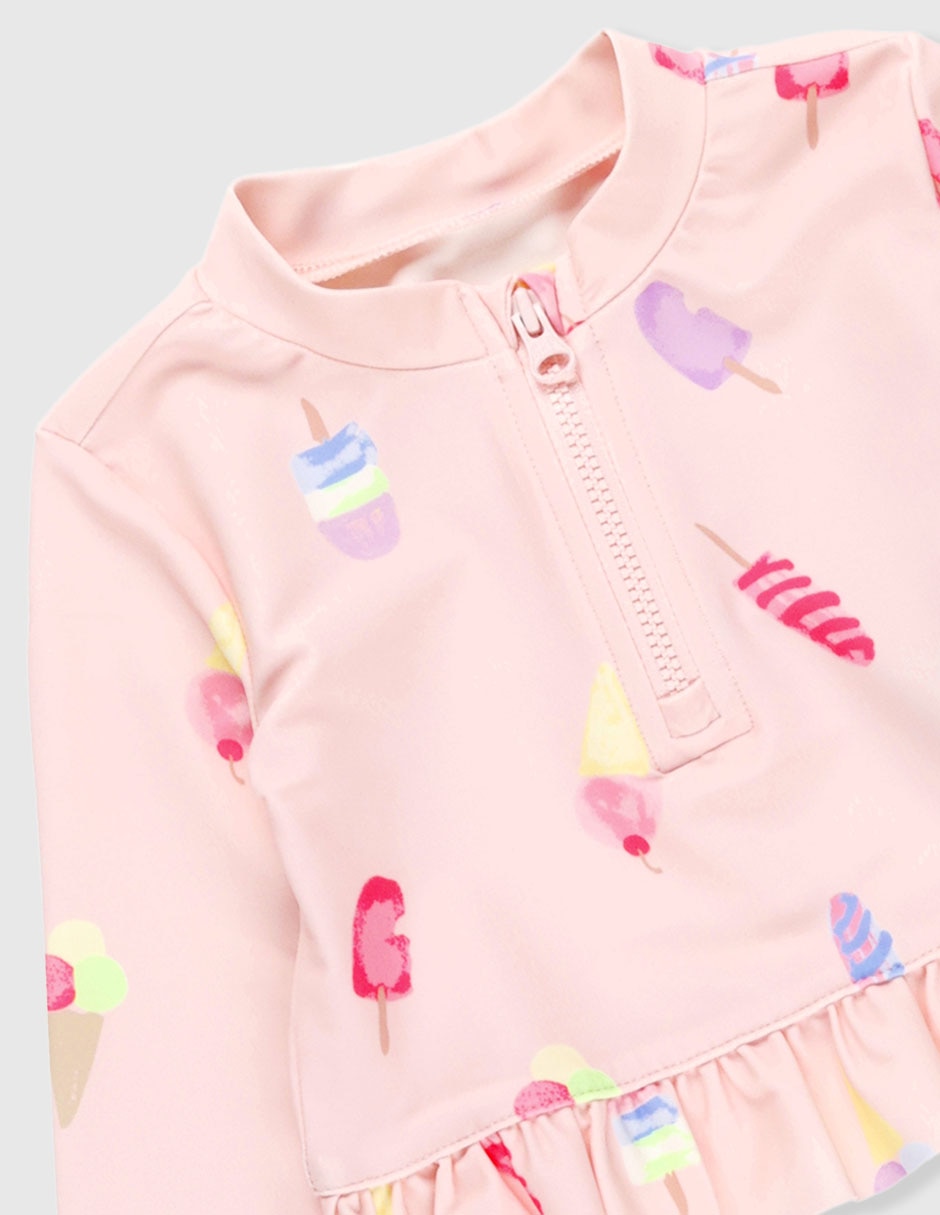 Conjunto wetshirt para niña