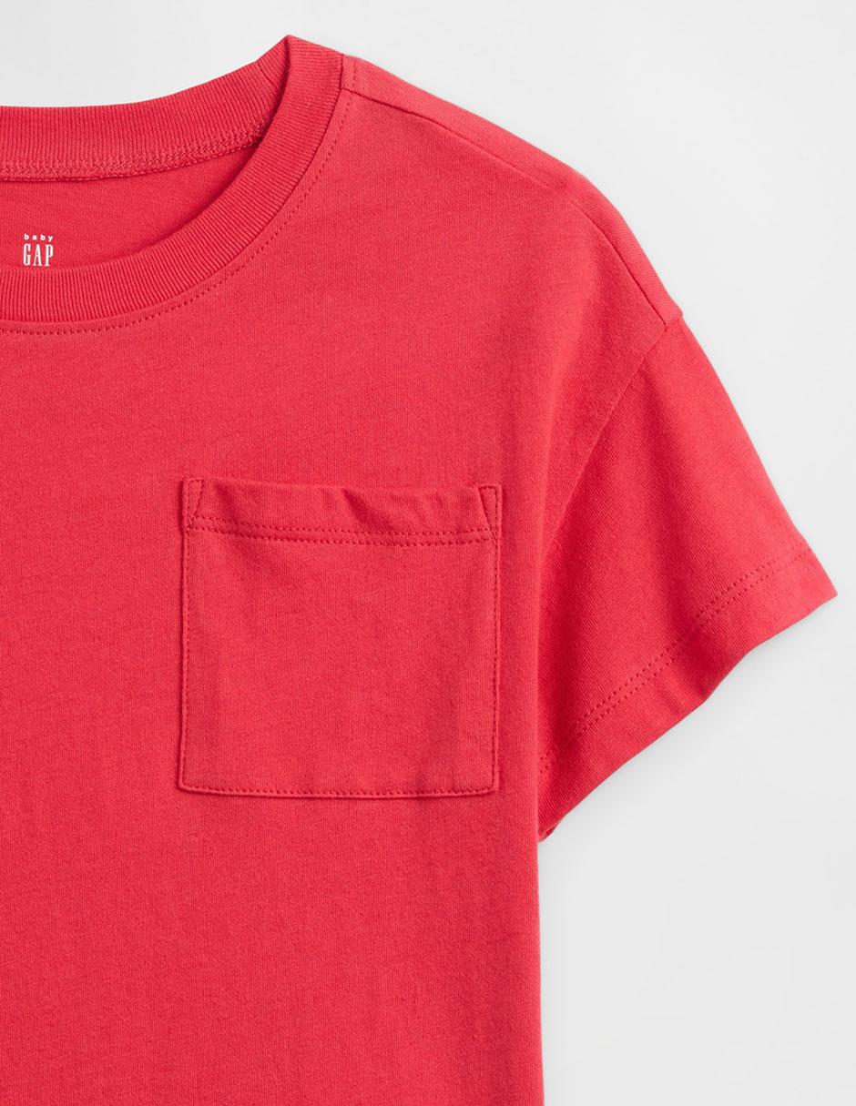 Playera manga corta para bebé niño