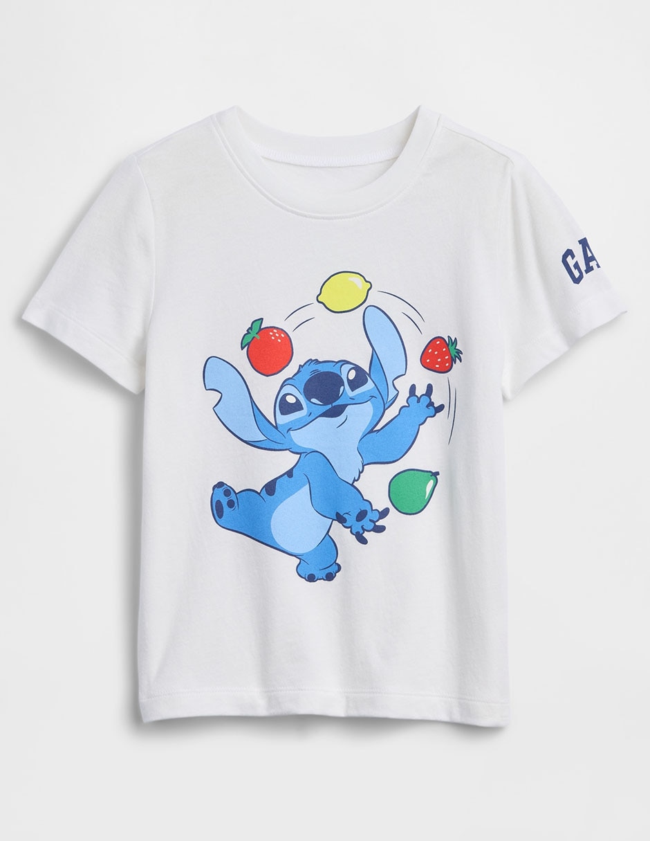 Playera Stitch manga corta para bebé niño Playera Stitch manga corta para bebé niño