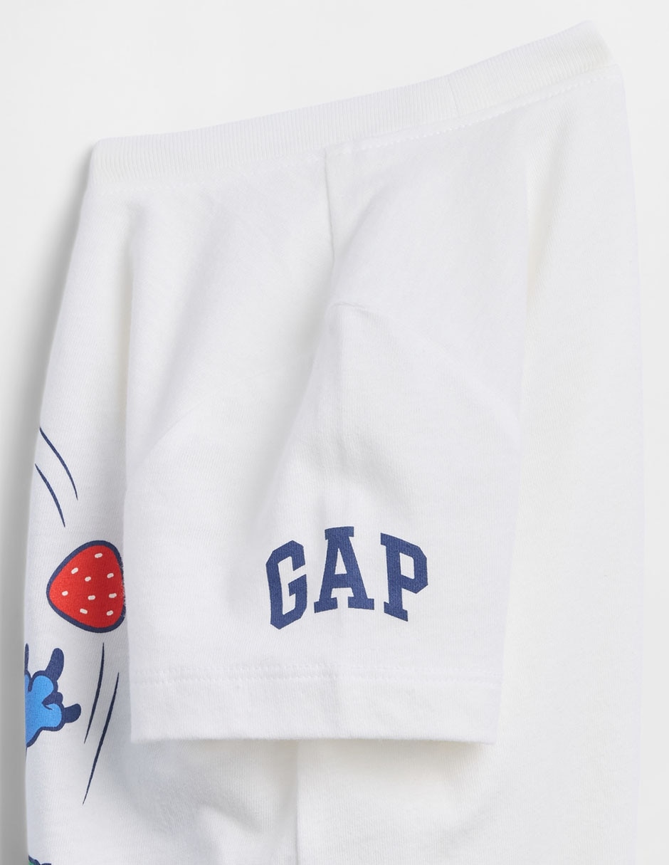 Playera Stitch manga corta para bebé niño 3