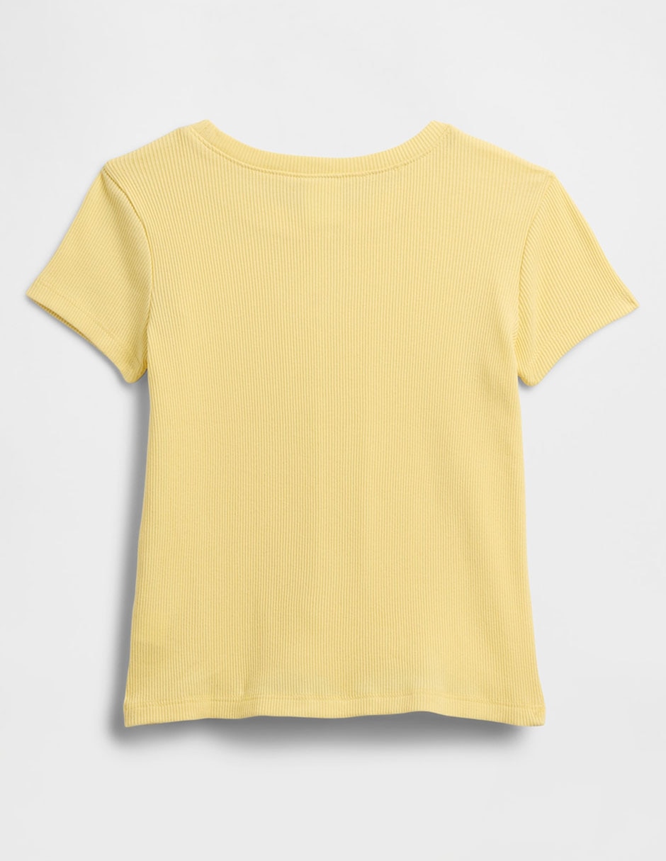 Playera manga corta para bebé niña