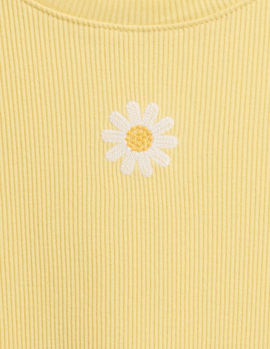 Playera manga corta para bebé niña