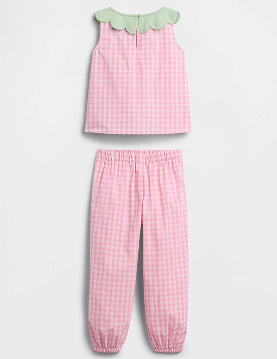 Conjunto de algodón para niña