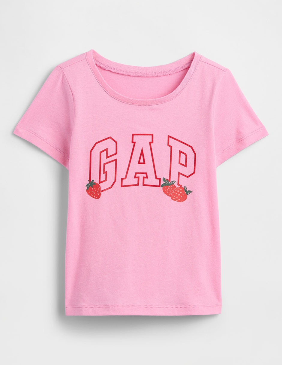 Playera manga corta para bebé niña Playera manga corta para bebé niña