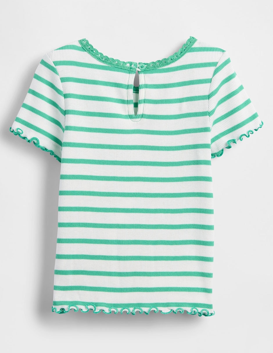 Playera manga corta para niña