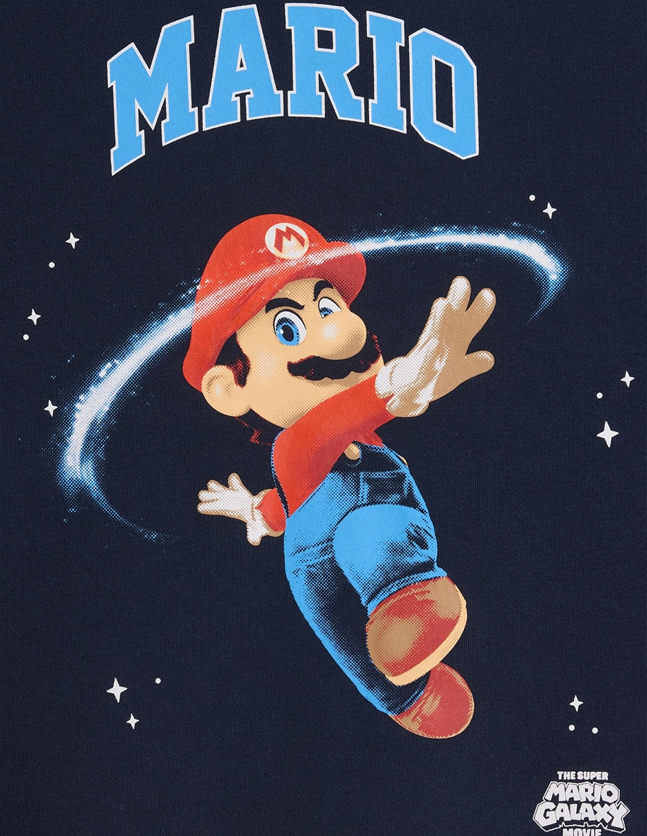 Sudadera The Super Mario Galaxy Movie Mario Bros para niño