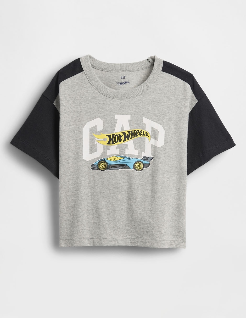 Playera Hot Wheels manga corta para bebé niño Playera Hot Wheels manga corta para bebé niño