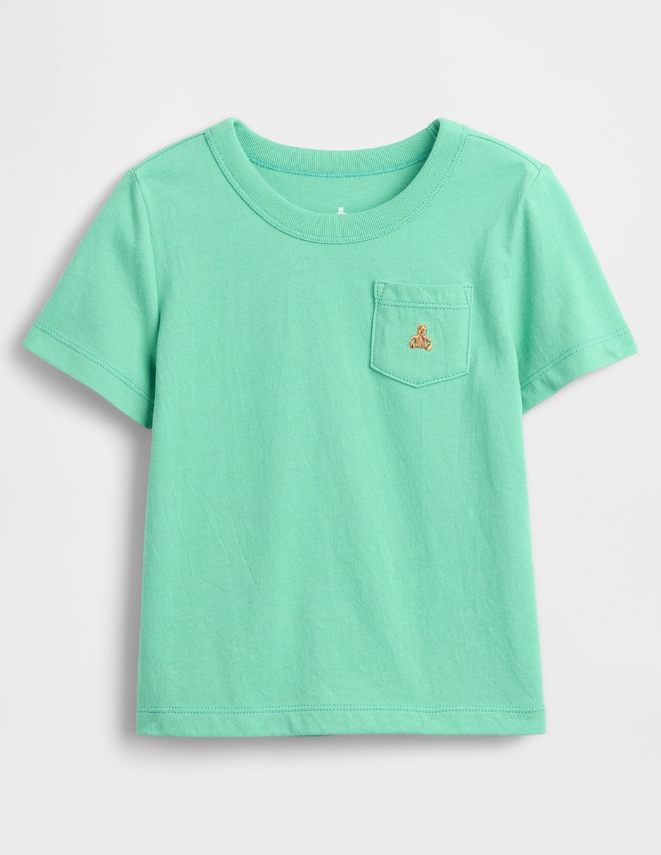 Playera Oso manga corta para bebé niño Playera Oso manga corta para bebé niño