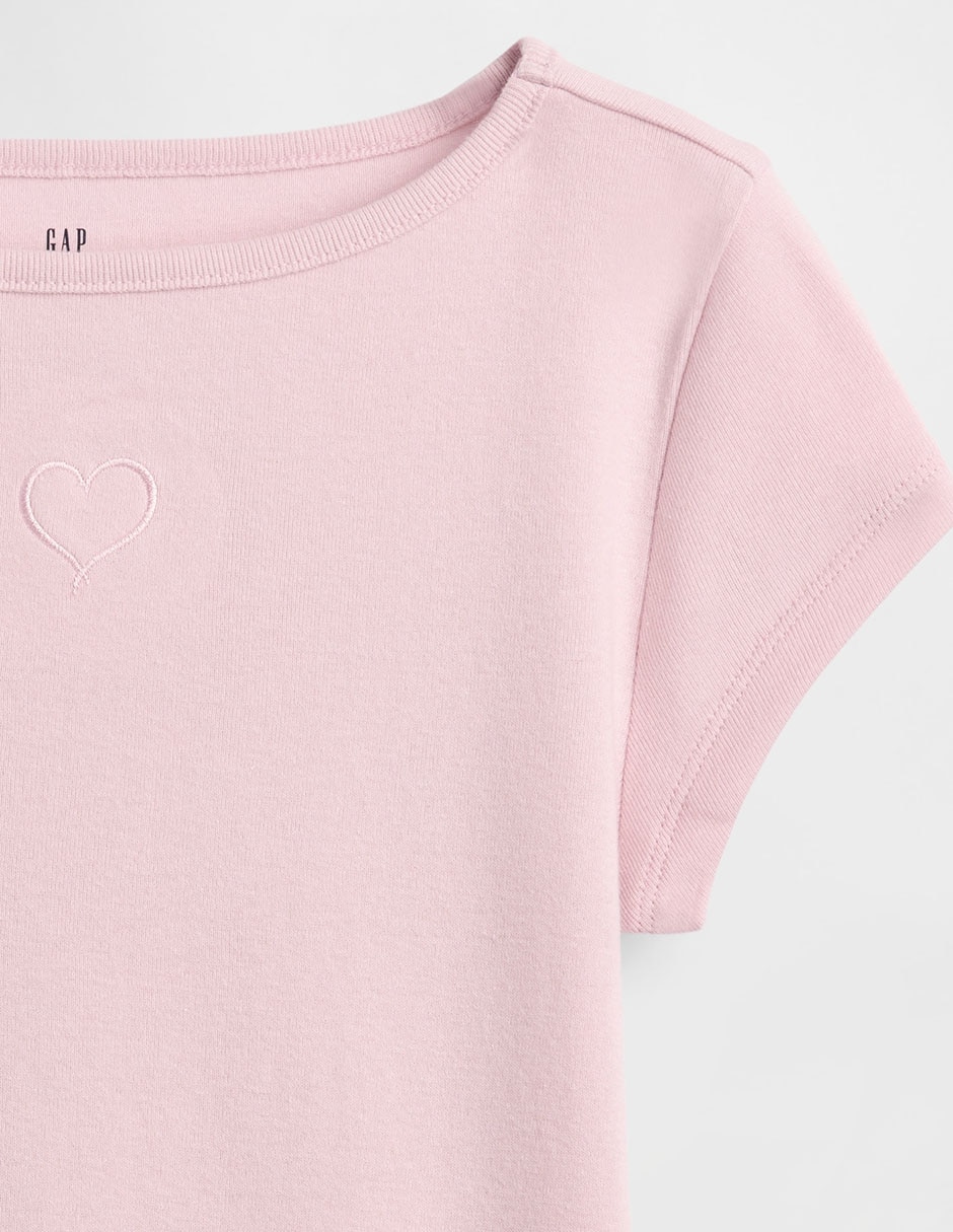 Playera manga corta para niña 2