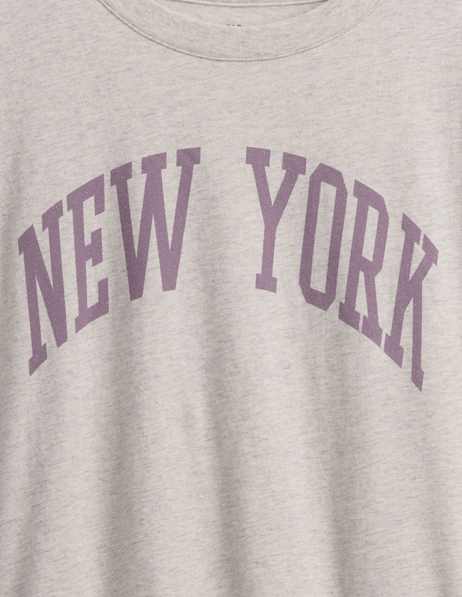 Playera manga corta para niña