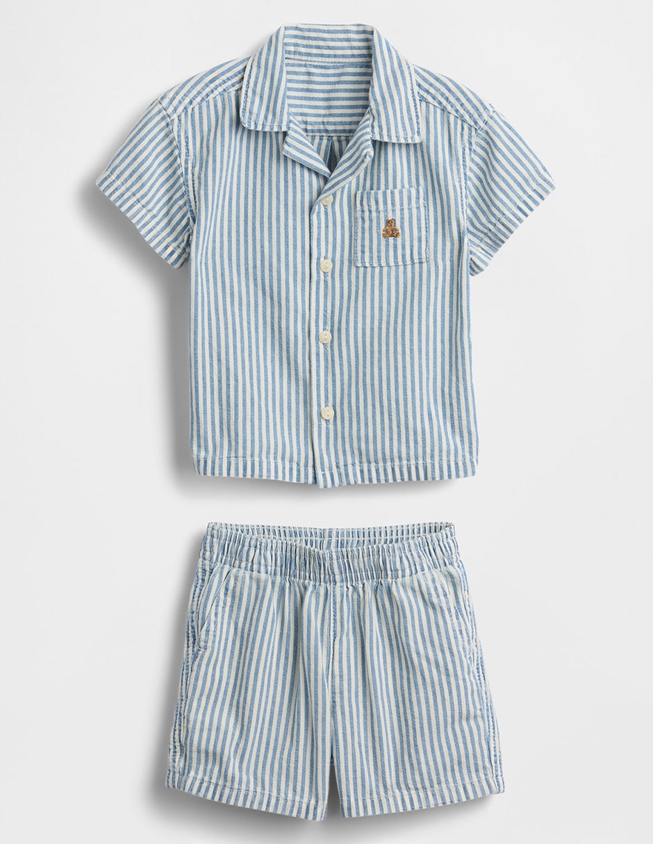 Conjunto Gap de algodón Bebé