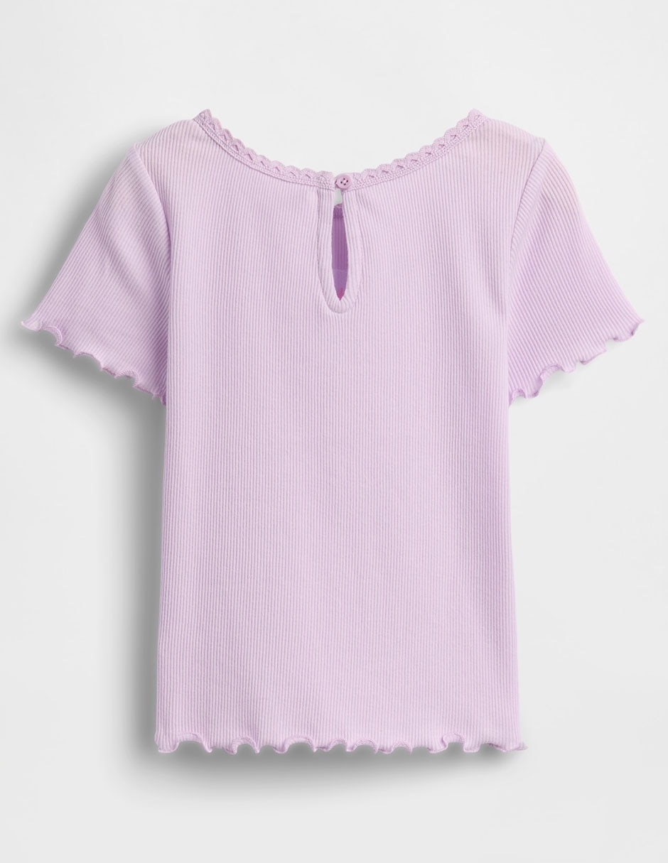 Playera manga corta para bebé niña 3