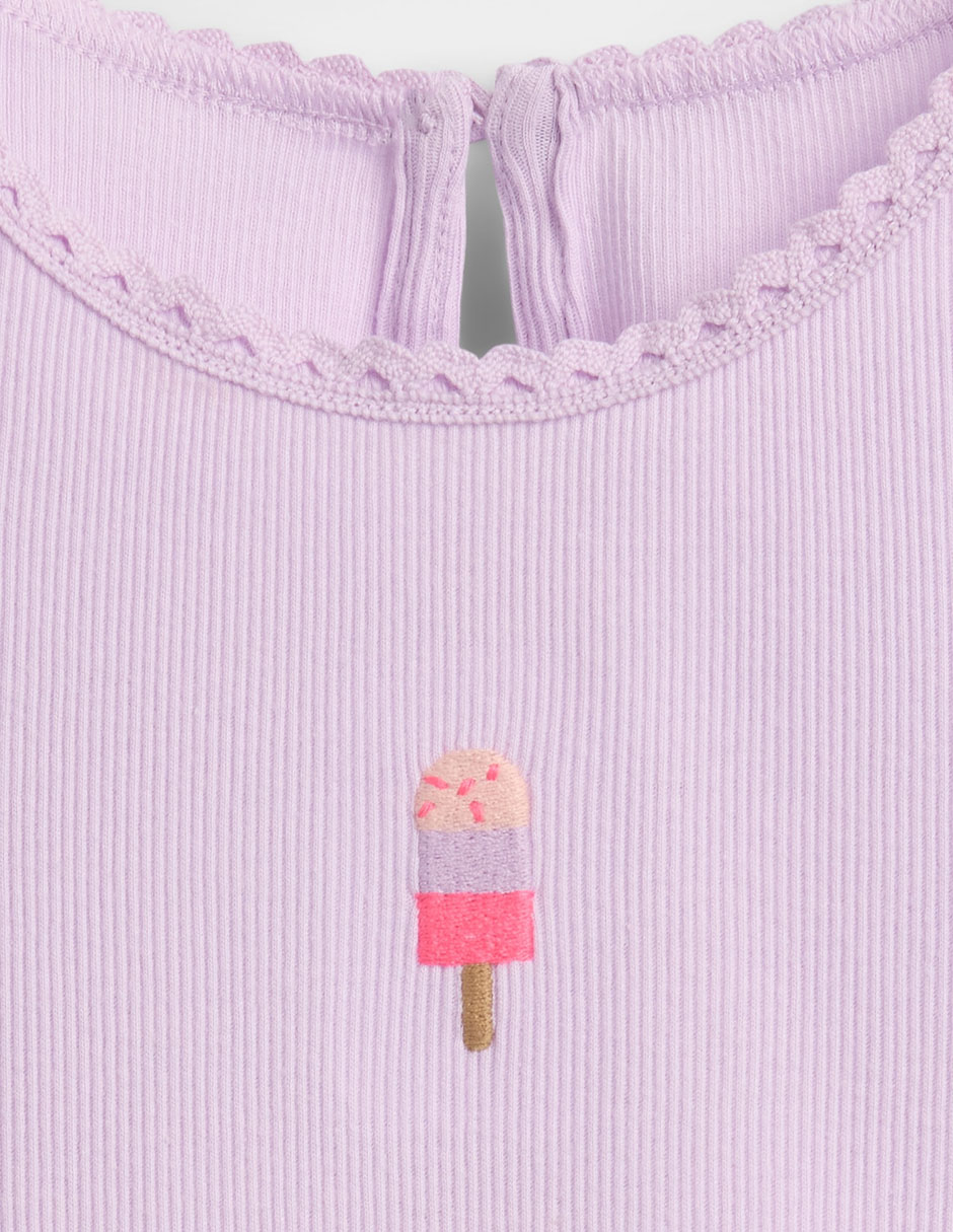 Playera manga corta para bebé niña 2