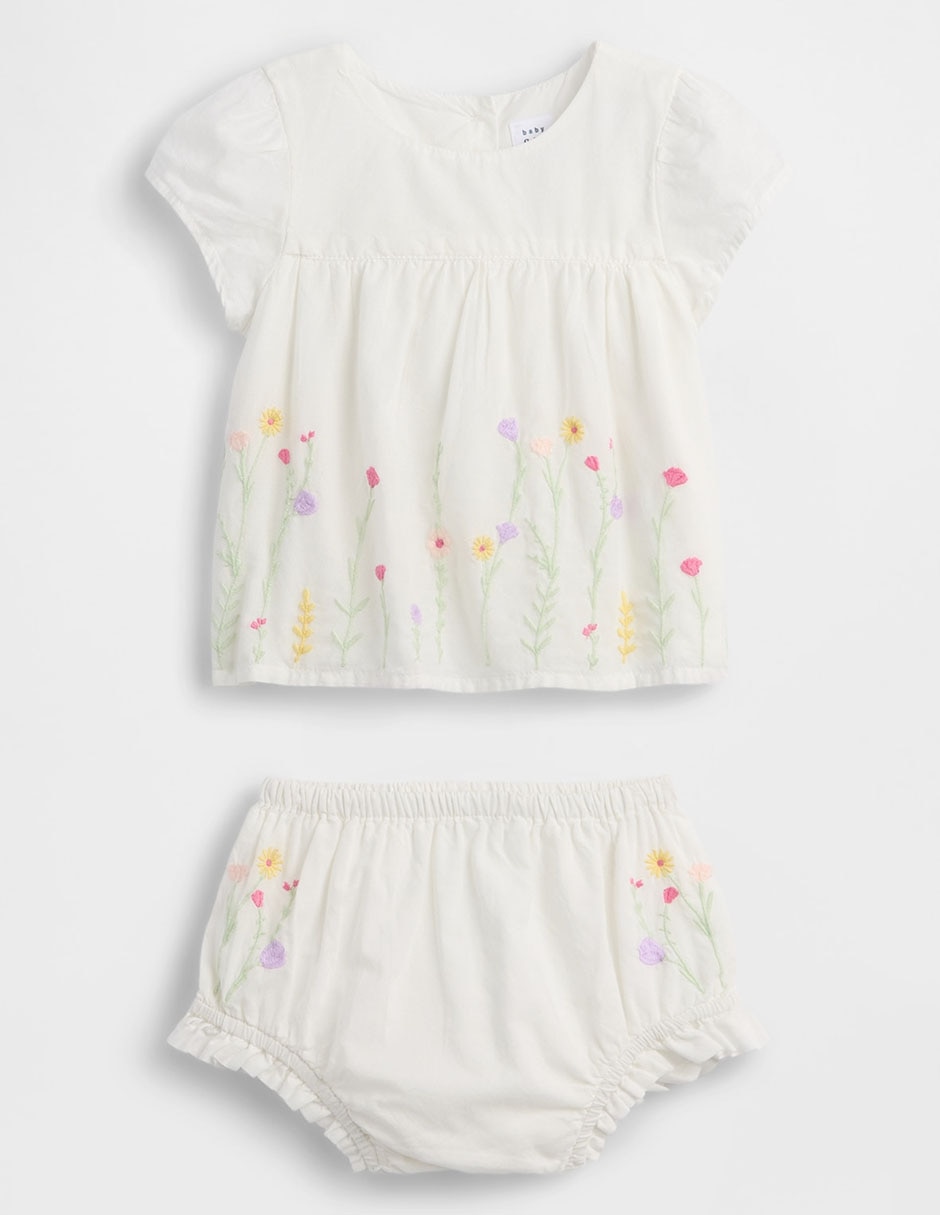 Conjunto de algodón para bebé niña