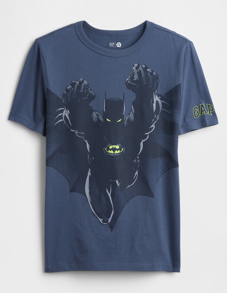 Playera Batman manga corta para niño