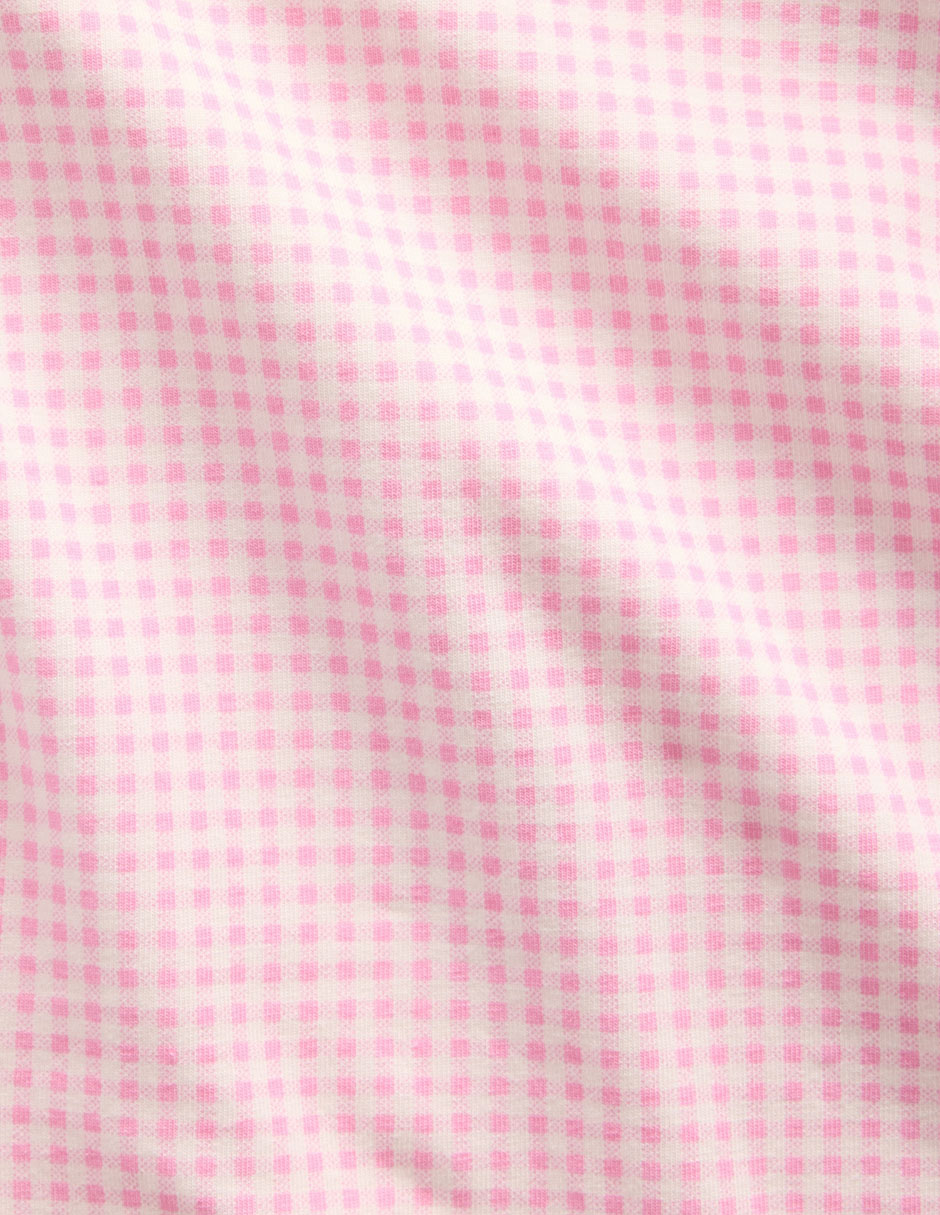Vestido manga cap para niña