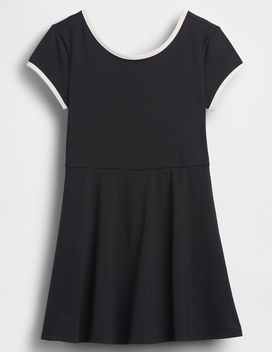 Vestido manga cap para niña 1