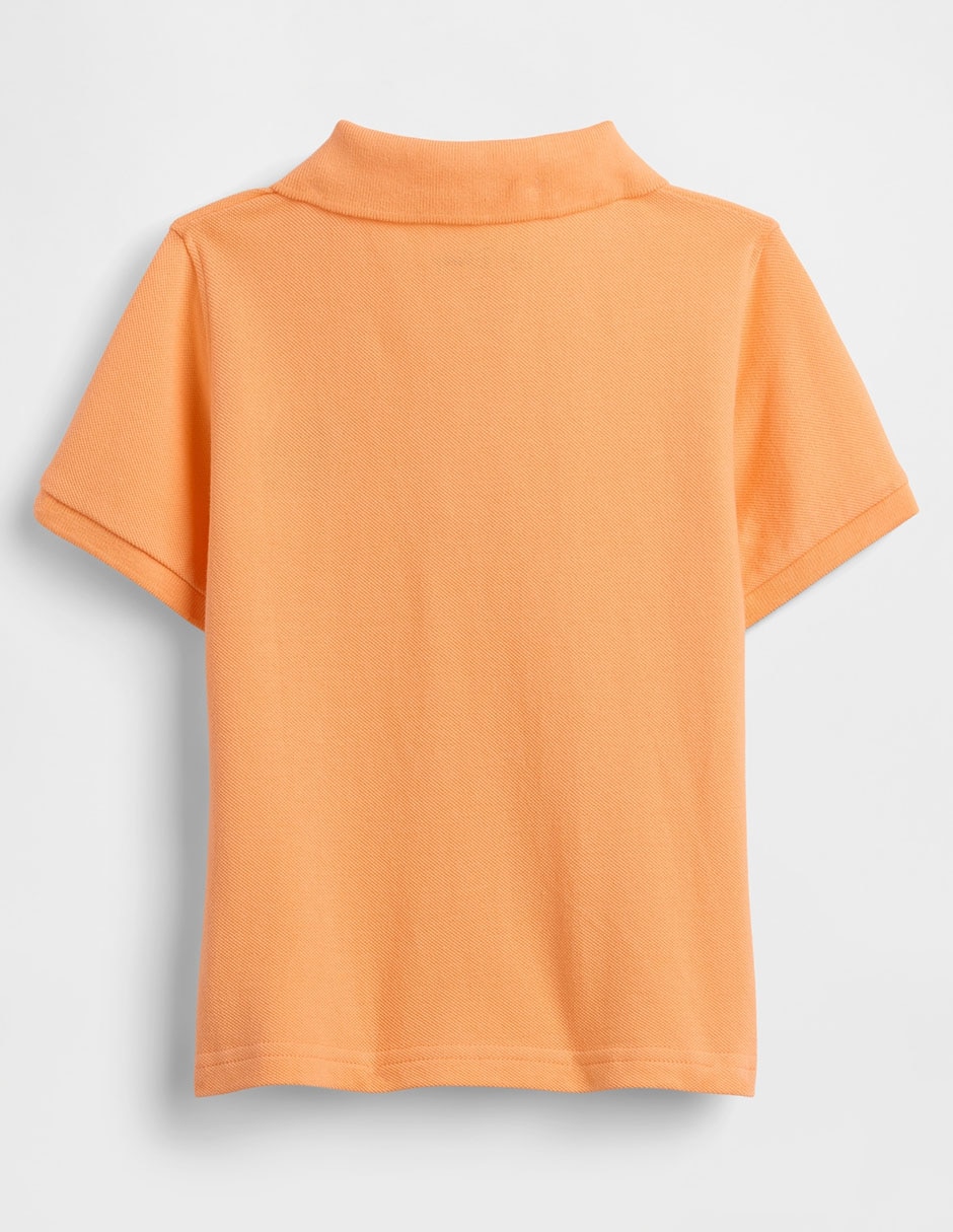 Playera tipo polo Pato Donald de algodón para niño