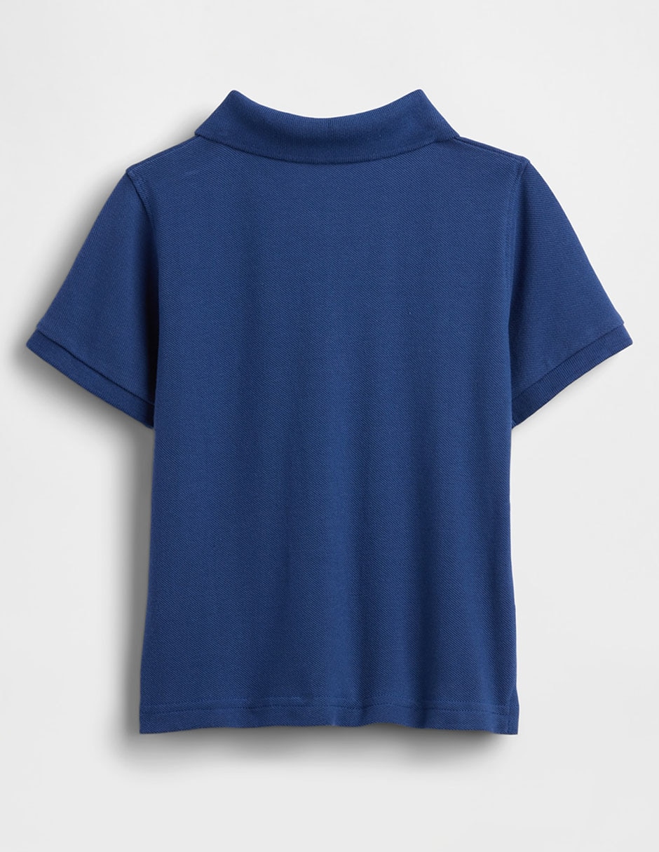 Playera tipo polo Pato Donald de algodón para niño