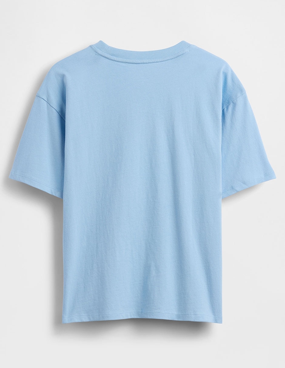 Playera manga corta para niño