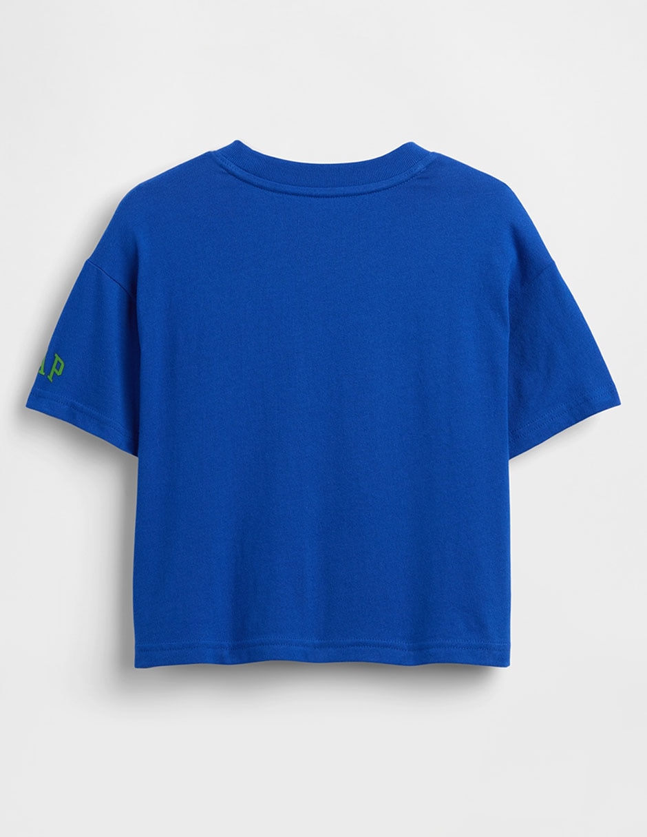 Playera Super Mario Bros manga corta para niño 3