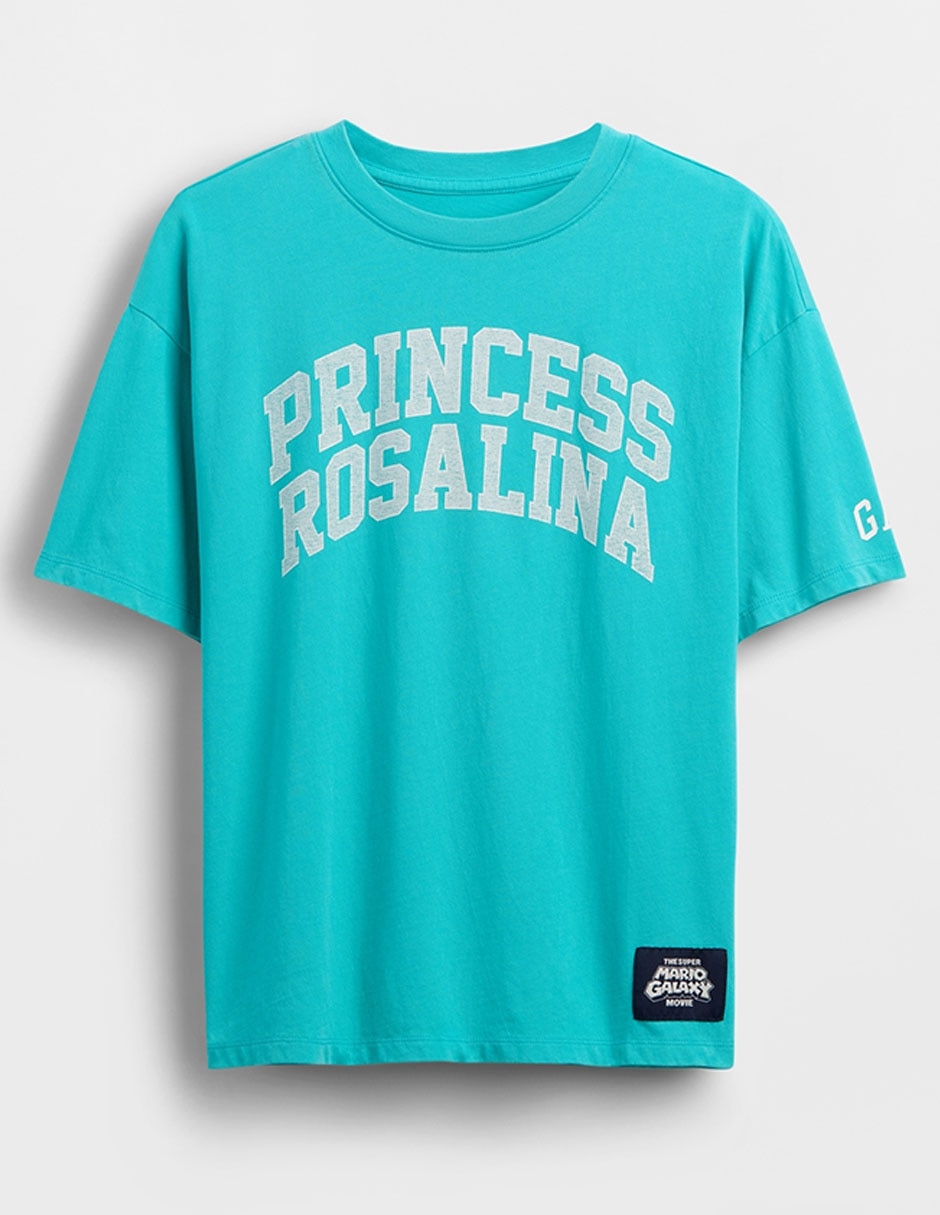 Playera Super Mario Bros manga al codo unisex