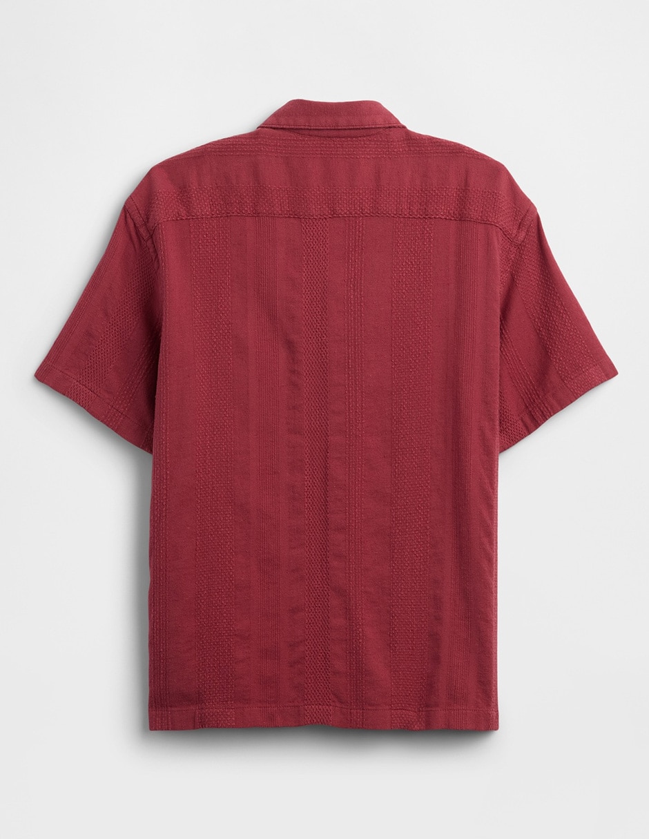 Camisa casual de algodón manga corta para niño 2